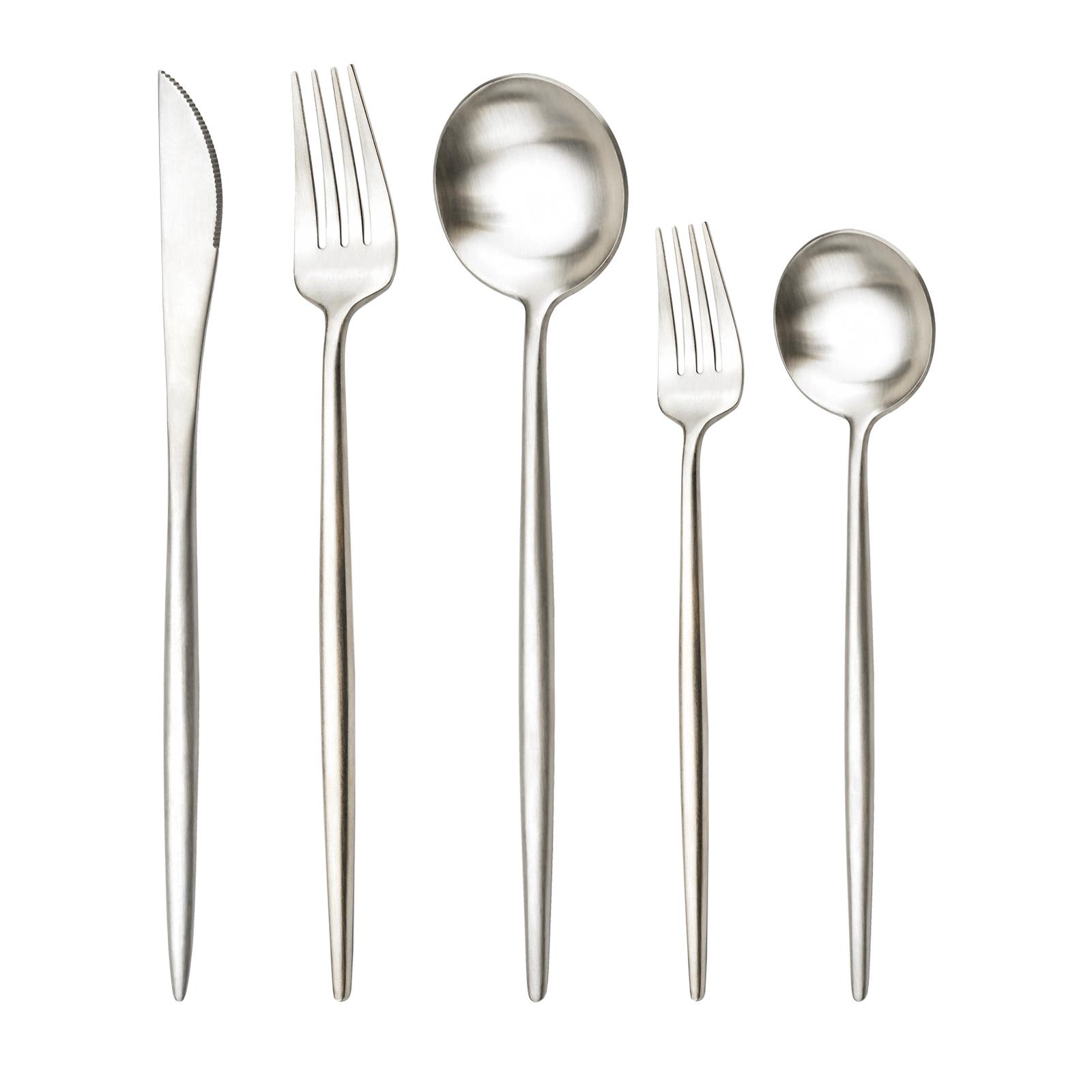 JANKNG 5 шт. тяжелая матовая золотая столовая посуда из нержавеющей стали 304, набор столовых приборов, столовые приборы, кухонная утварь, столовые приборы, набор столовых приборов серебряный
JANKNG 5 шт. тяжелая матовая золотая столовая посуда из нержавеющей стали 304, набор столовых приборов, столовые приборы, кухонная утварь, столовые приборы, набор столовых приборов серебряный