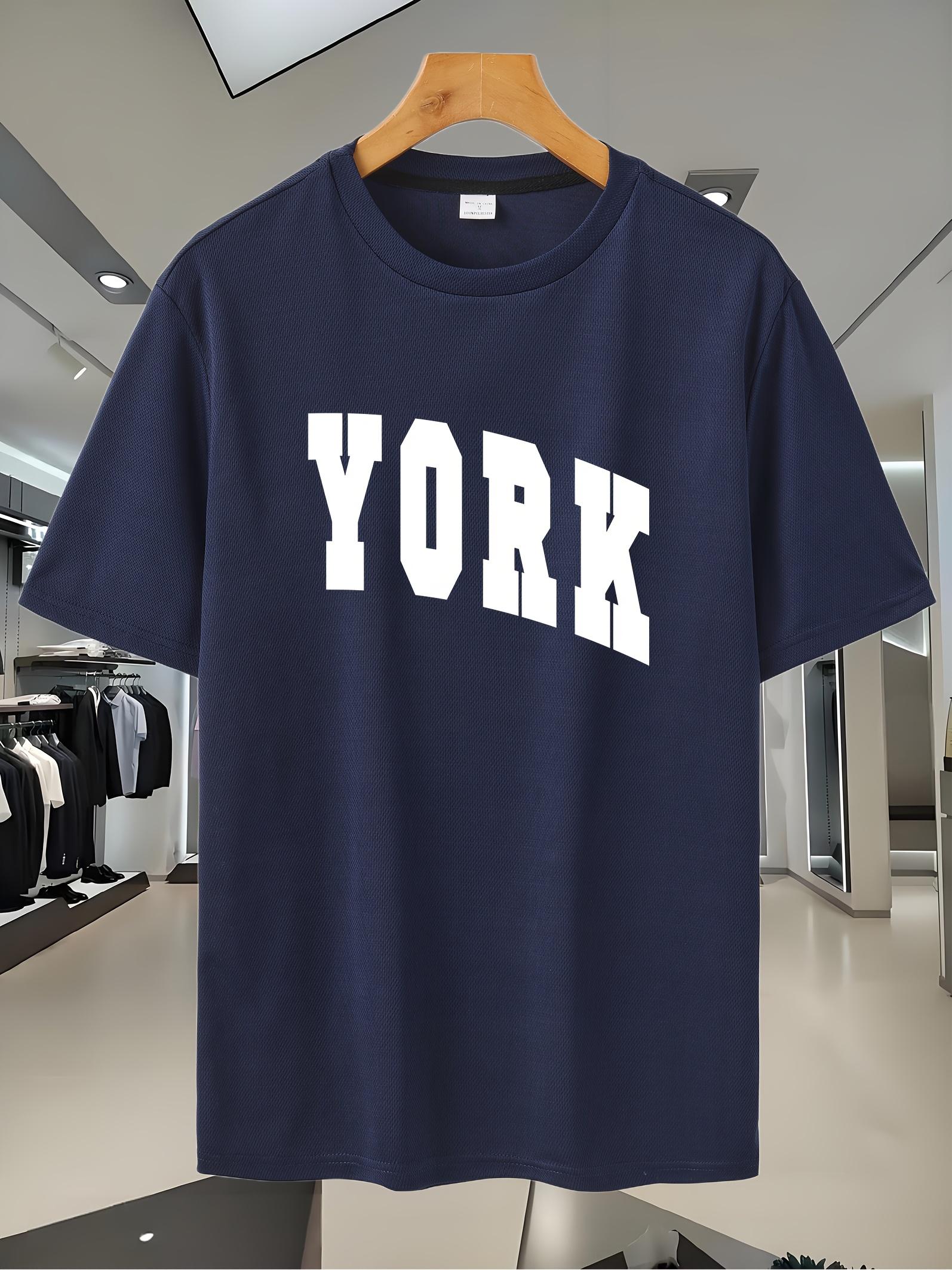 9C YORK Graphic Print T-shirt - Sporty Casual Short Sleeve Round Neck Tee XXXL
9C YORK Graphic Print T-shirt - Sporty Casual Short Sleeve Round Neck Tee XXXL