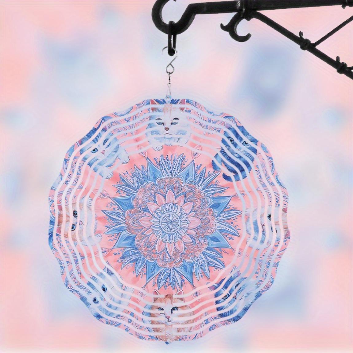 10 Inch Hanging Wind Chime Rotating Design 360 Degree Hook Garden Style Metal Decor for All Seasons Outdoor Artistic Charm Harmony Deco 01A
10 Inch Hanging Wind Chime Rotating Design 360 Degree Hook Garden Style Metal Decor for All Seasons Outdoor Artistic Charm Harmony Deco 01A