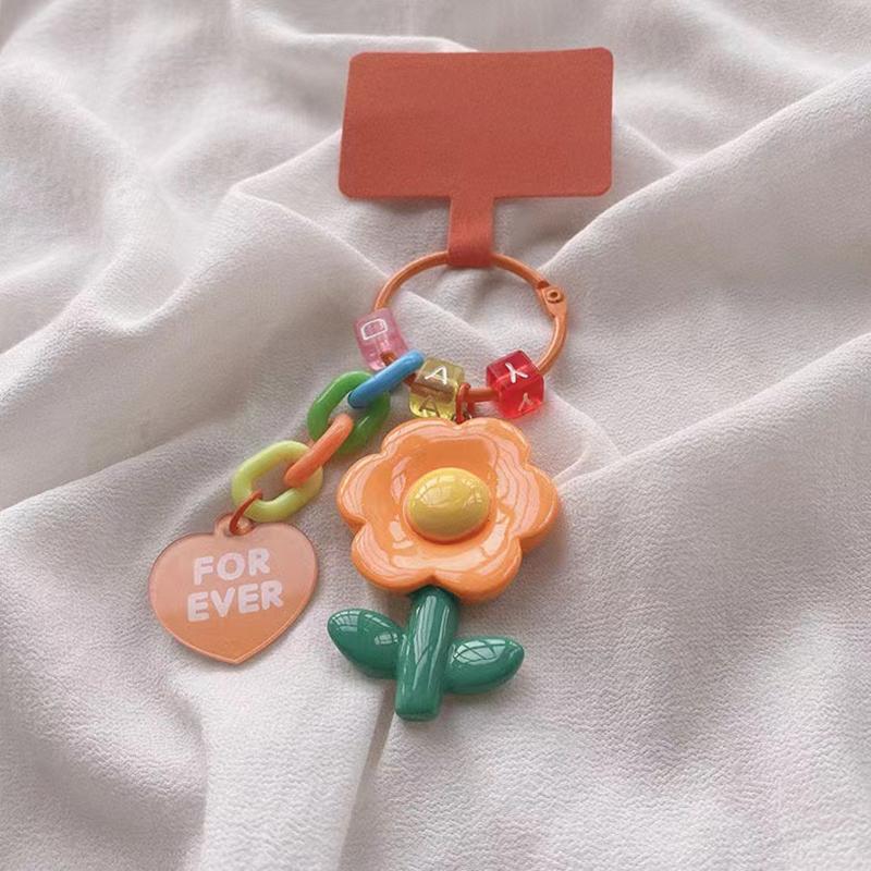 Cartoon Bear Cute Flower Hanging Phone Chain for IPhone Women Girls Phone Charm Bracelet Strap Anti-Lost Ring Jewelry Keychain помаранчевий
Cartoon Bear Cute Flower Hanging Phone Chain for IPhone Women Girls Phone Charm Bracelet Strap Anti-Lost Ring Jewelry Keychain помаранчевий