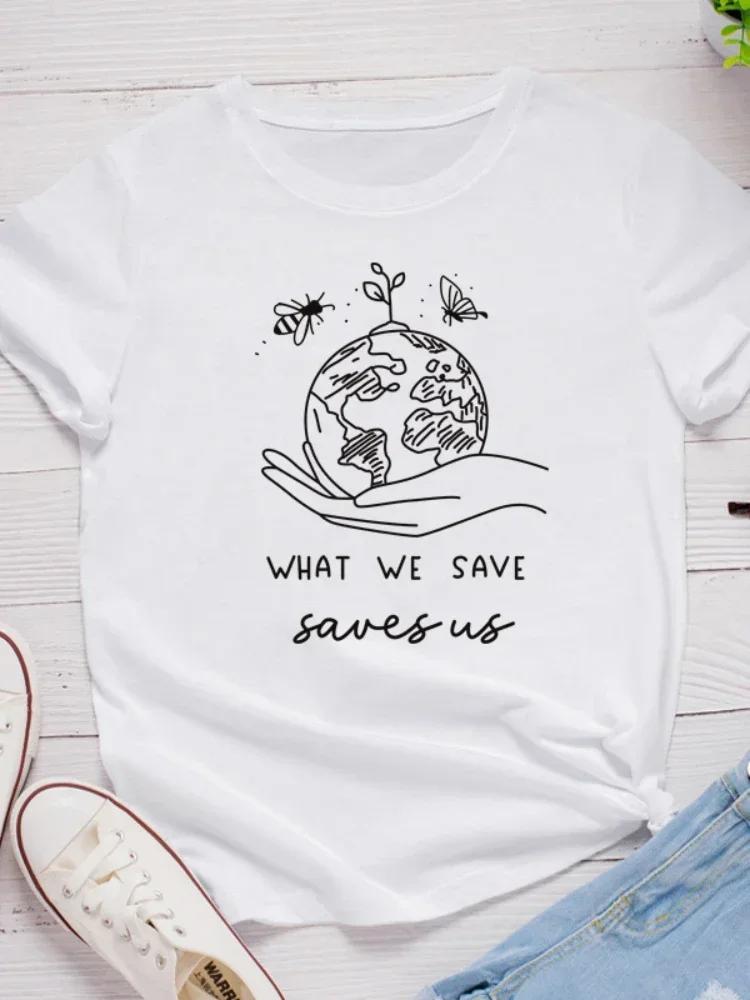 O Neck Loose Women Tshirt Ladies Tee Shirt Tops Clothes Camisetas Mujer Save Earth Save Us Print Women T Shirt S
O Neck Loose Women Tshirt Ladies Tee Shirt Tops Clothes Camisetas Mujer Save Earth Save Us Print Women T Shirt S