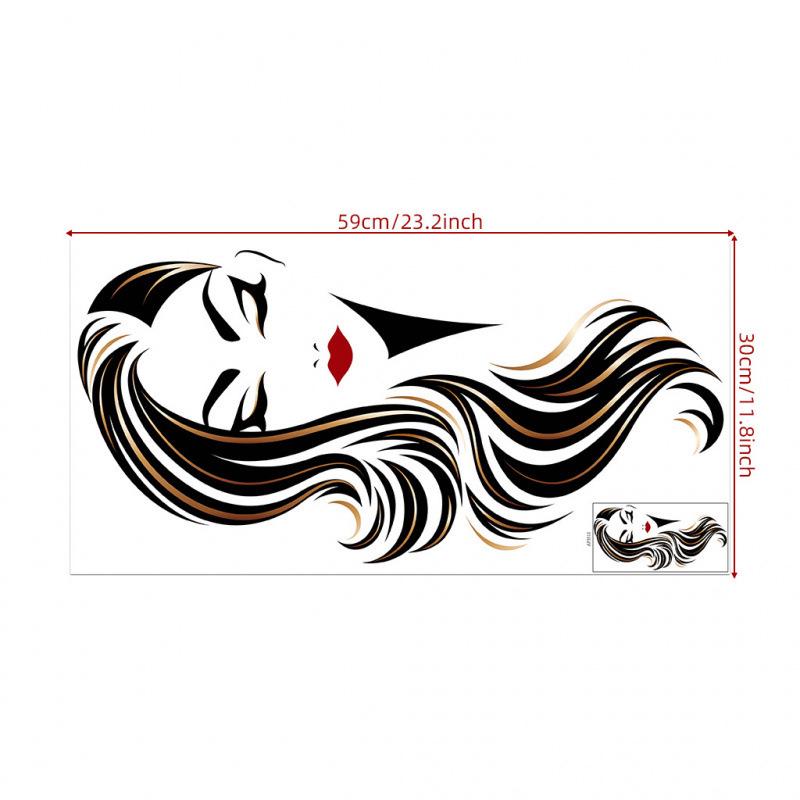 Blonde Beauty Sunglasses Model Matte Self-Adhesive Wall Sticker for Bedroom Decoration
Blonde Beauty Sunglasses Model Matte Self-Adhesive Wall Sticker for Bedroom Decoration