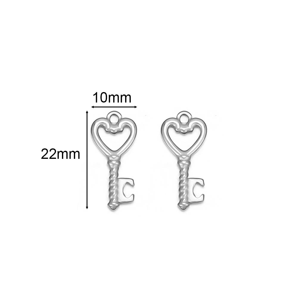 5pcs Stainless Steel Gold Color Key Lock Charms Couple Pendants DIY Lovers Necklace Accessories Hip Hop Bracelet Jewelry Makings
5pcs Stainless Steel Gold Color Key Lock Charms Couple Pendants DIY Lovers Necklace Accessories Hip Hop Bracelet Jewelry Makings