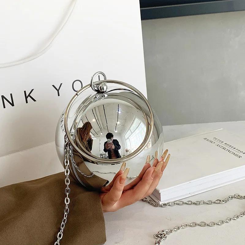 New Acrylic Chain Shoulder Bag Women Handbag Fashion Ball Shape Crossbody Bag Evening Bag 20 20cm
New Acrylic Chain Shoulder Bag Women Handbag Fashion Ball Shape Crossbody Bag Evening Bag 20 20cm
