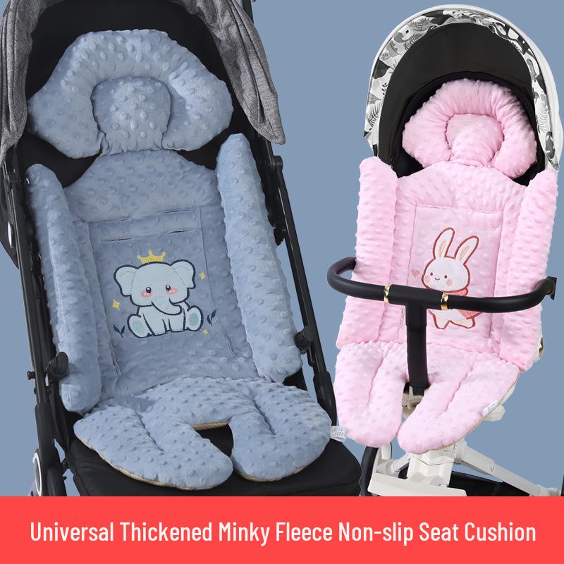 Thickened Fleece Stroller and High Chair Cushion - Universal, Four-Season Use for Babies
Thickened Fleece Stroller and High Chair Cushion - Universal, Four-Season Use for Babies