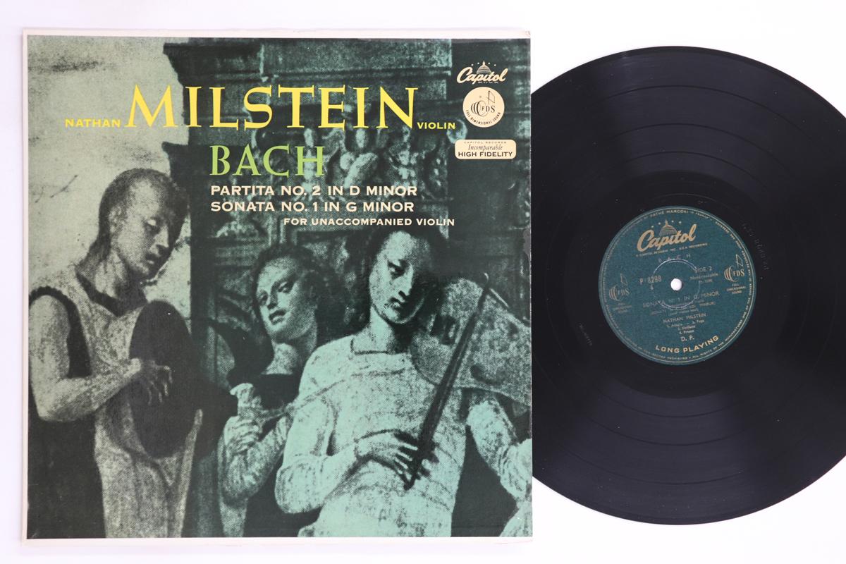 LP Record NATHAN MILSTEIN - Bach Partita No2 In D Minor / Sonat P8298 CAPITOL France Classical Used
LP Record NATHAN MILSTEIN - Bach Partita No2 In D Minor / Sonat P8298 CAPITOL France Classical Used