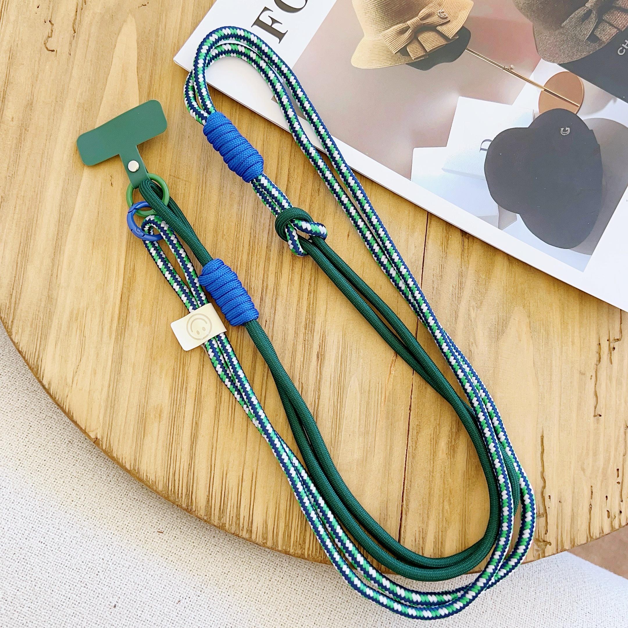 Fashionable And Creative Dual-Color Mobile Phone Universal Lanyard With Diagonal Long Rope And Colored Silicone Hanging Piece Polyester / Nylon
Fashionable And Creative Dual-Color Mobile Phone Universal Lanyard With Diagonal Long Rope And Colored Silicone Hanging Piece Polyester / Nylon