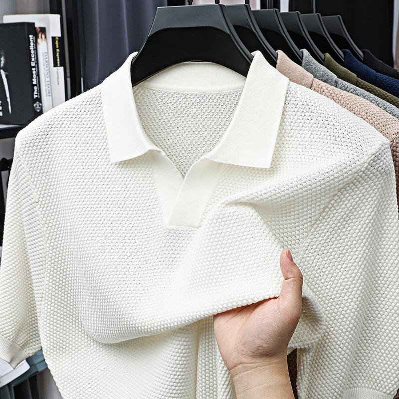 Summer Men s Polo Shirt Short-sleeved Cotton T-shirt Men s Casual Clothes 3XL
Summer Men s Polo Shirt Short-sleeved Cotton T-shirt Men s Casual Clothes 3XL