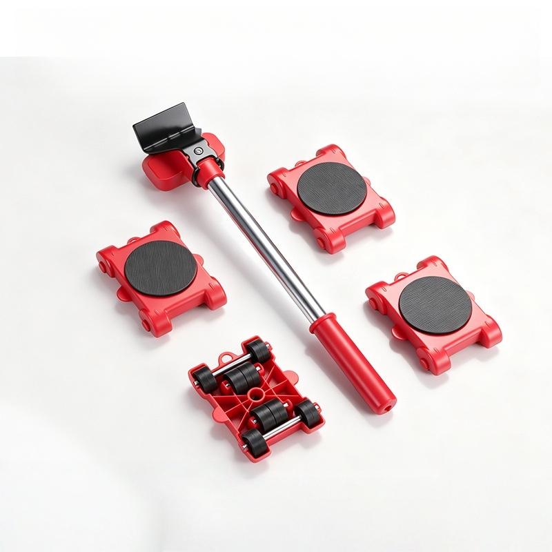 Furniture Lifter Mover Roller 5 8Pcs Heavy Duty with Wheel Bar Easy Appliance Moving Device Home Office Use
Furniture Lifter Mover Roller 5 8Pcs Heavy Duty with Wheel Bar Easy Appliance Moving Device Home Office Use