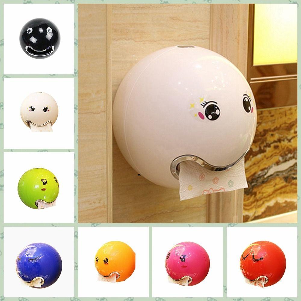 ABS Plastic Toilet Paper Holder Smile Face Tissue Storage Box Creative Tissue Box for Kitchen
ABS Plastic Toilet Paper Holder Smile Face Tissue Storage Box Creative Tissue Box for Kitchen