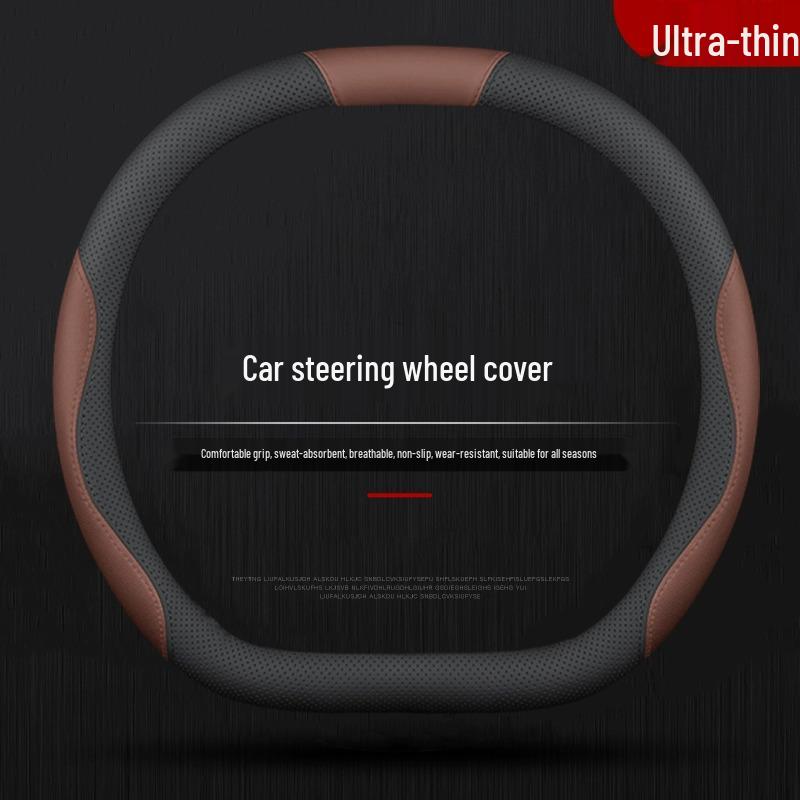 Anti-Slip Nappa Leather Steering Wheel Cover for Hongqi HS5 HS7 - All-Season Car Interior Accessory Default
Anti-Slip Nappa Leather Steering Wheel Cover for Hongqi HS5 HS7 - All-Season Car Interior Accessory Default