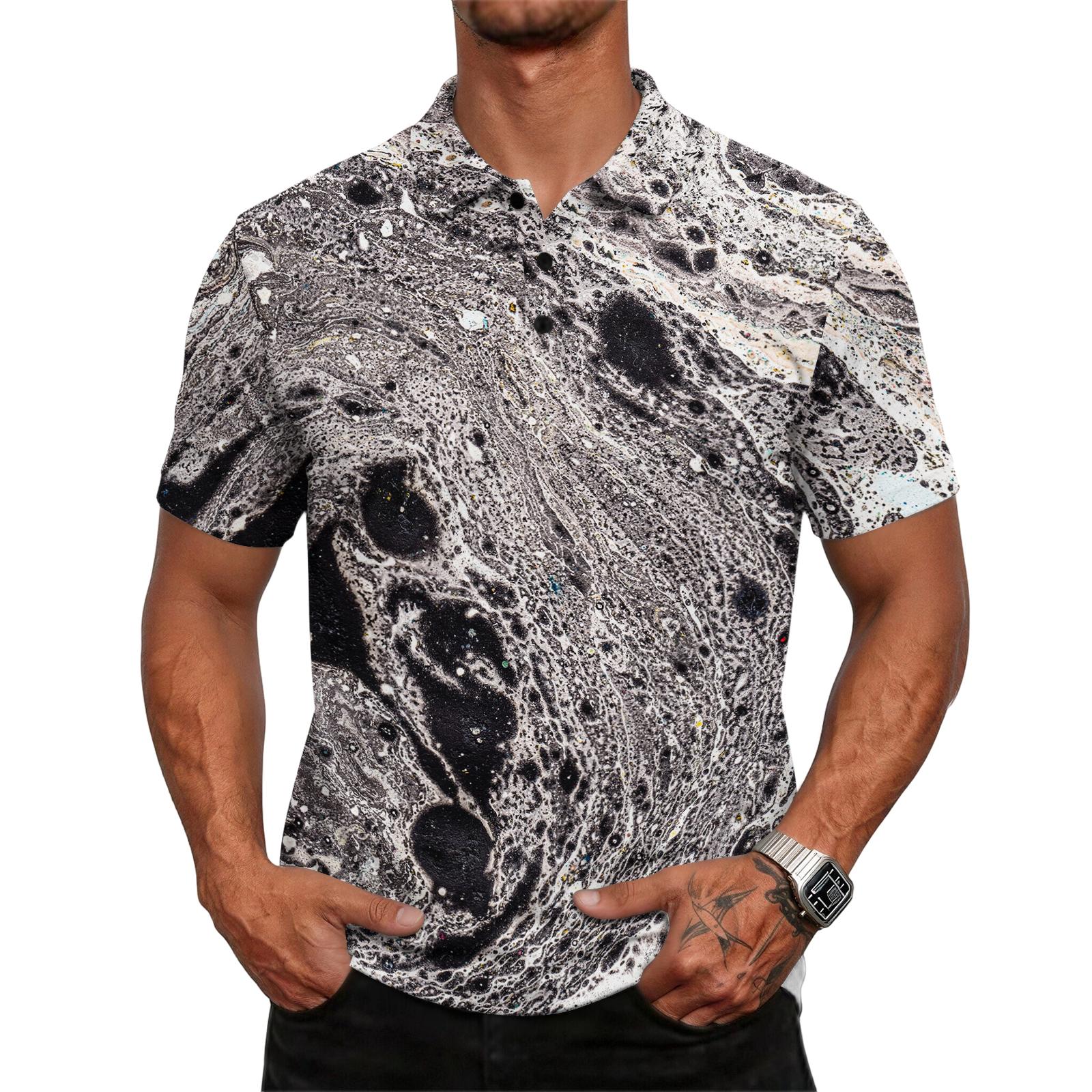 Short Sleeve Casual Shirt for Men Abstract Pattern Button Down Lightweight Comfortable Fit Modern Style Top XL
Short Sleeve Casual Shirt for Men Abstract Pattern Button Down Lightweight Comfortable Fit Modern Style Top XL