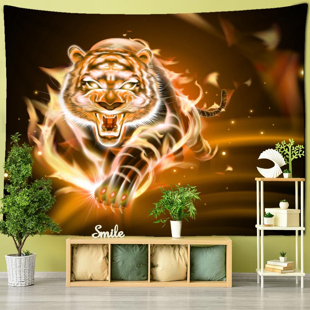 Психоделический гобелен с тигром, пламенем, животным, настенный, хиппи, богемный, для дома, гостиной, художественный декор
Психоделический гобелен с тигром, пламенем, животным, настенный, хиппи, богемный, для дома, гостиной, художественный декор