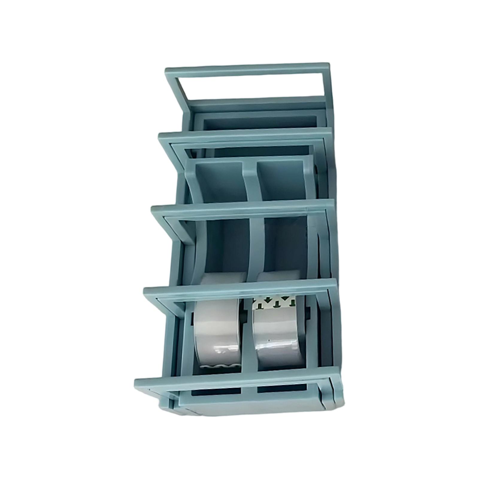 Adjustable Tape Dispenser Holder with Multiple Compartments for Organizing Various Tape Rolls and Cutting Tools Suitable for Office and Industrial Use One Size синий
Adjustable Tape Dispenser Holder with Multiple Compartments for Organizing Various Tape Rolls and Cutting Tools Suitable for Office and Industrial Use One Size синий