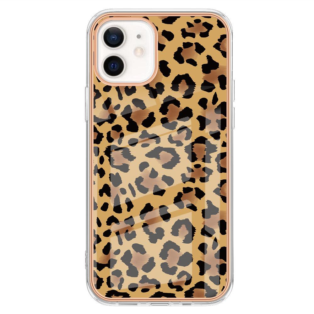 YB IMD Series-19 Style D for iPhone 12/12 Pro 2.0mm Electroplating Phone Case Pattern Printing IMD TPU Cover Leopard
YB IMD Series-19 Style D for iPhone 12/12 Pro 2.0mm Electroplating Phone Case Pattern Printing IMD TPU Cover Leopard
