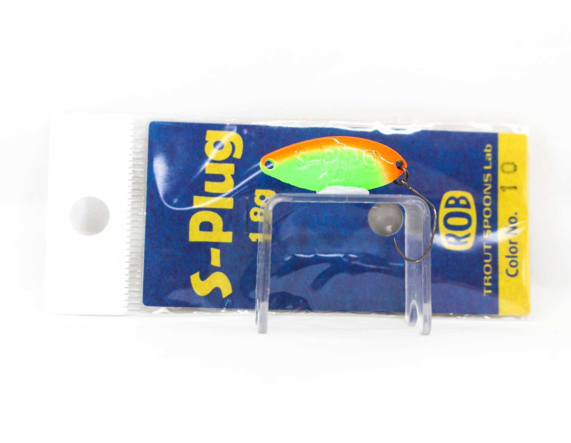 Колеблющаяся блесна Rob Lure S Plug 1,8 грамма Тонущая приманка 10 (5845)
Колеблющаяся блесна Rob Lure S Plug 1,8 грамма Тонущая приманка 10 (5845)