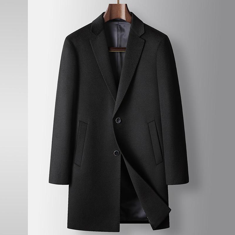 Осенне-зимнее пальто-тренч из шелка и шерсти Mulberry для людей среднего возраста и молодежи, легкая, роскошная, деловая, официальная, теплая шерстяная куртка 195 чёрный
Осенне-зимнее пальто-тренч из шелка и шерсти Mulberry для людей среднего возраста и молодежи, легкая, роскошная, деловая, официальная, теплая шерстяная куртка 195 чёрный