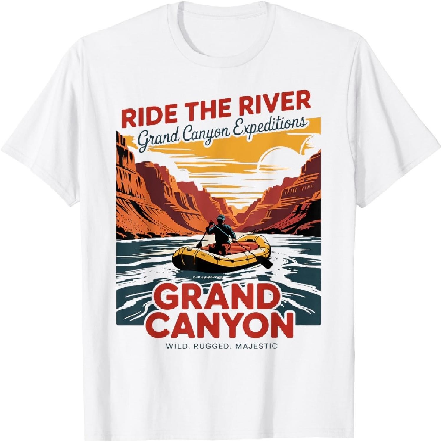 Grand Canyon Colorado River Rafting Vintage T-Shirt XXXXXL білий
Grand Canyon Colorado River Rafting Vintage T-Shirt XXXXXL білий