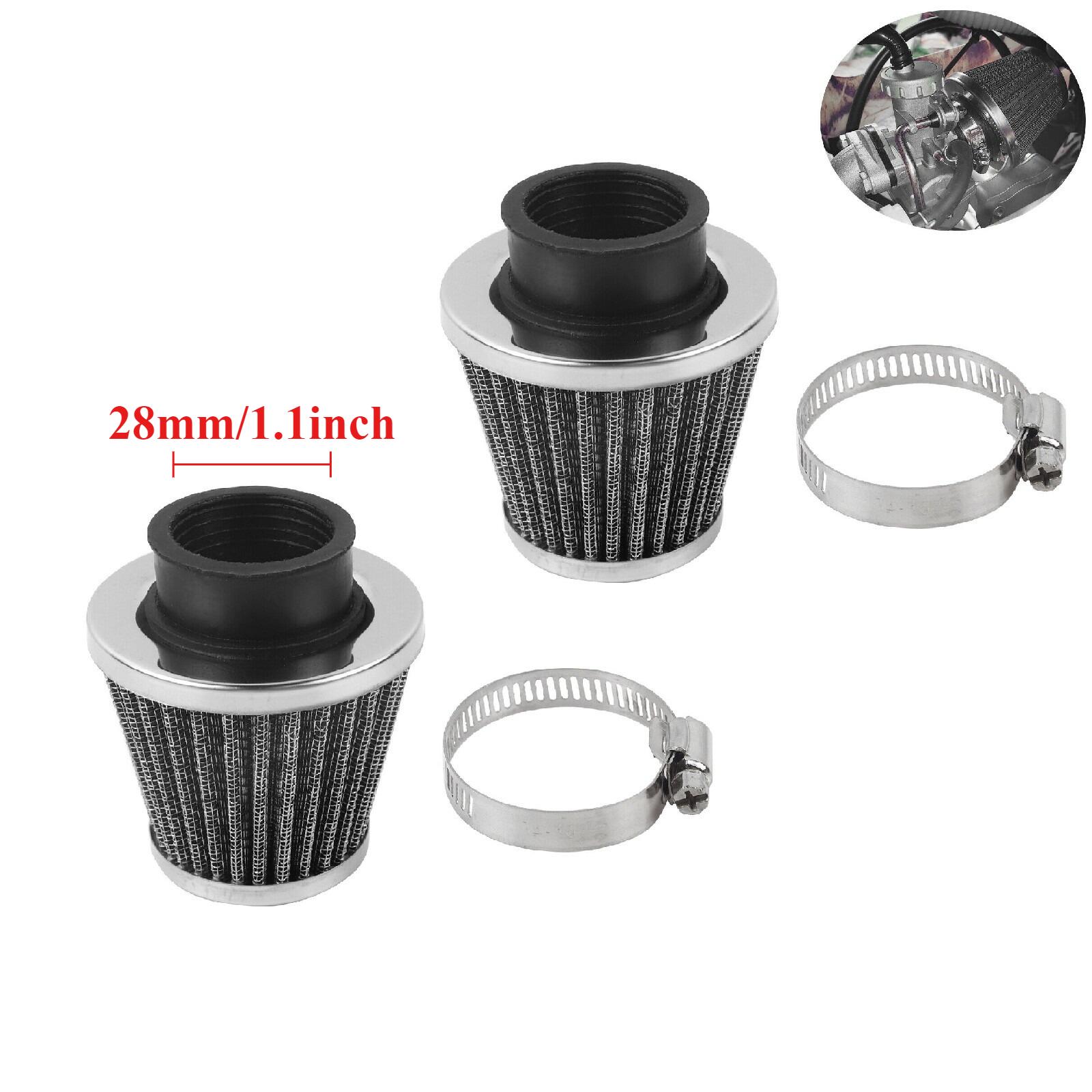 2* 26mm 27mm 28mm 34mm 35mm 36mm Air Filter For 90/110/125CC ATV HONDA XR50 CRF50 Pit Dirt Bike 28mm Air Filter
2* 26mm 27mm 28mm 34mm 35mm 36mm Air Filter For 90/110/125CC ATV HONDA XR50 CRF50 Pit Dirt Bike 28mm Air Filter