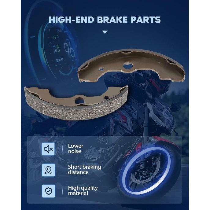 ECCPP EBC347 Front Brake Shoes Fit for Honda Foreman 400, Foreman 450, for Honda Foreman Rubicon 500, for Honda FourTrax 300, for Honda FourTrax
ECCPP EBC347 Front Brake Shoes Fit for Honda Foreman 400, Foreman 450, for Honda Foreman Rubicon 500, for Honda FourTrax 300, for Honda FourTrax