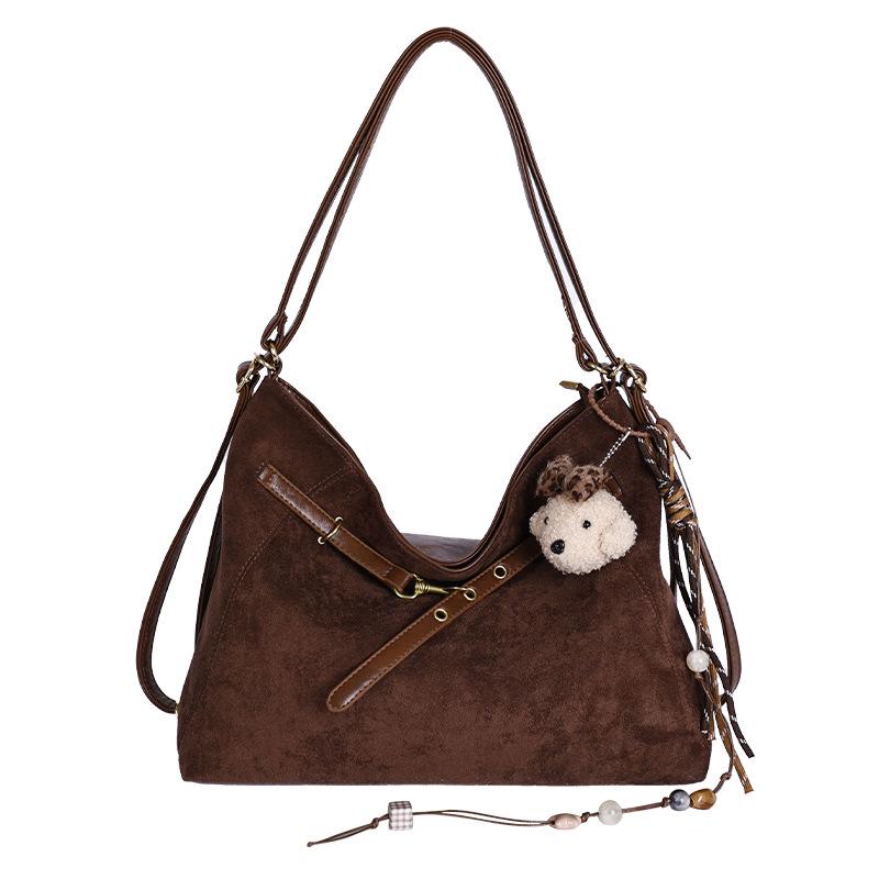 Женская замшевая сумка-тоут кроссбоди в стиле ретро 2025 - Большая вместимость, осенне-зимний стиль, дизайн с одним плечевым ремнем и для ношения под мышкой Single Bag кофейный
Женская замшевая сумка-тоут кроссбоди в стиле ретро 2025 - Большая вместимость, осенне-зимний стиль, дизайн с одним плечевым ремнем и для ношения под мышкой Single Bag кофейный