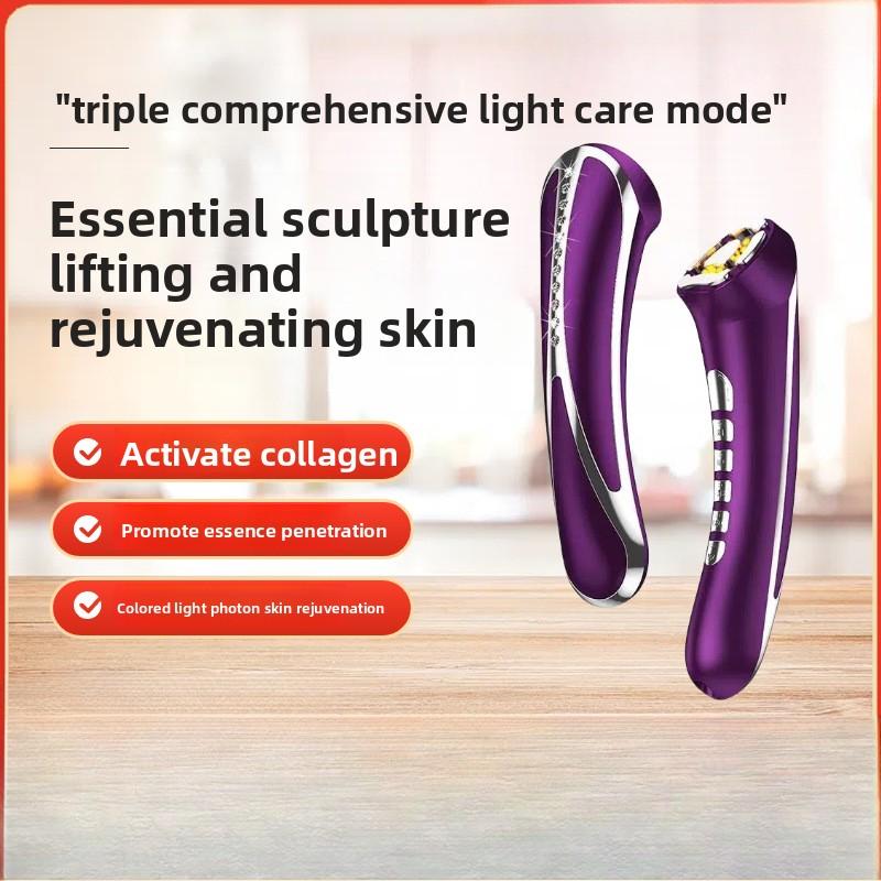 Household Iron Beauty Instrument Skin Rejuvenation Micro-current Light Pattern Red and Blue Light Massage Lifting Radio Frequency Beauty Instrument фиолетовый
Household Iron Beauty Instrument Skin Rejuvenation Micro-current Light Pattern Red and Blue Light Massage Lifting Radio Frequency Beauty Instrument фиолетовый