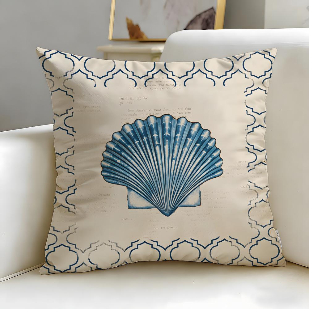 Pattern Conch Pattern Cushion Cover Soft EasyWash Pillow Case Versatile for Couch Bed Travel and Office 30X30cm
Pattern Conch Pattern Cushion Cover Soft EasyWash Pillow Case Versatile for Couch Bed Travel and Office 30X30cm