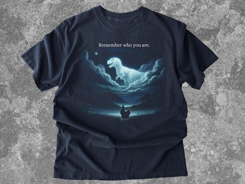 Remember Who You Are Shirt Funny Evolution Joke Meme shirt Chicken Dinosaur Te Unisex T-Shirt XL
Remember Who You Are Shirt Funny Evolution Joke Meme shirt Chicken Dinosaur Te Unisex T-Shirt XL