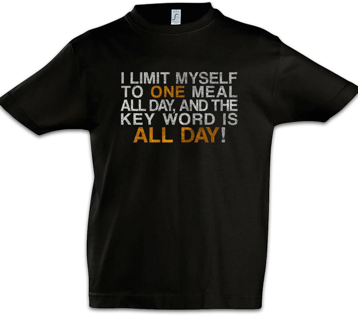 I Limit Myself To One Meal All Day Kids Boys kids boys T-Shirt Thick Pride Fat Fun 140
I Limit Myself To One Meal All Day Kids Boys kids boys T-Shirt Thick Pride Fat Fun 140