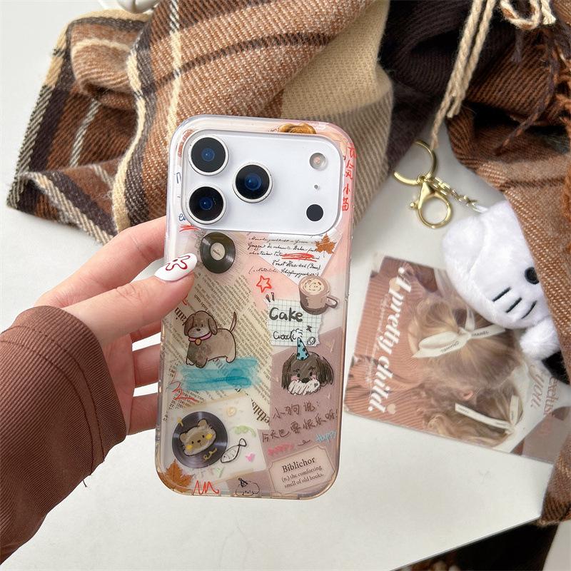 Customized Cartoon Graffiti iPhone Case for Apple 17/16 Pro Max/15/14 featuring Personalized Puppy & Cat Design iPhone 14 Pro Max
Customized Cartoon Graffiti iPhone Case for Apple 17/16 Pro Max/15/14 featuring Personalized Puppy & Cat Design iPhone 14 Pro Max