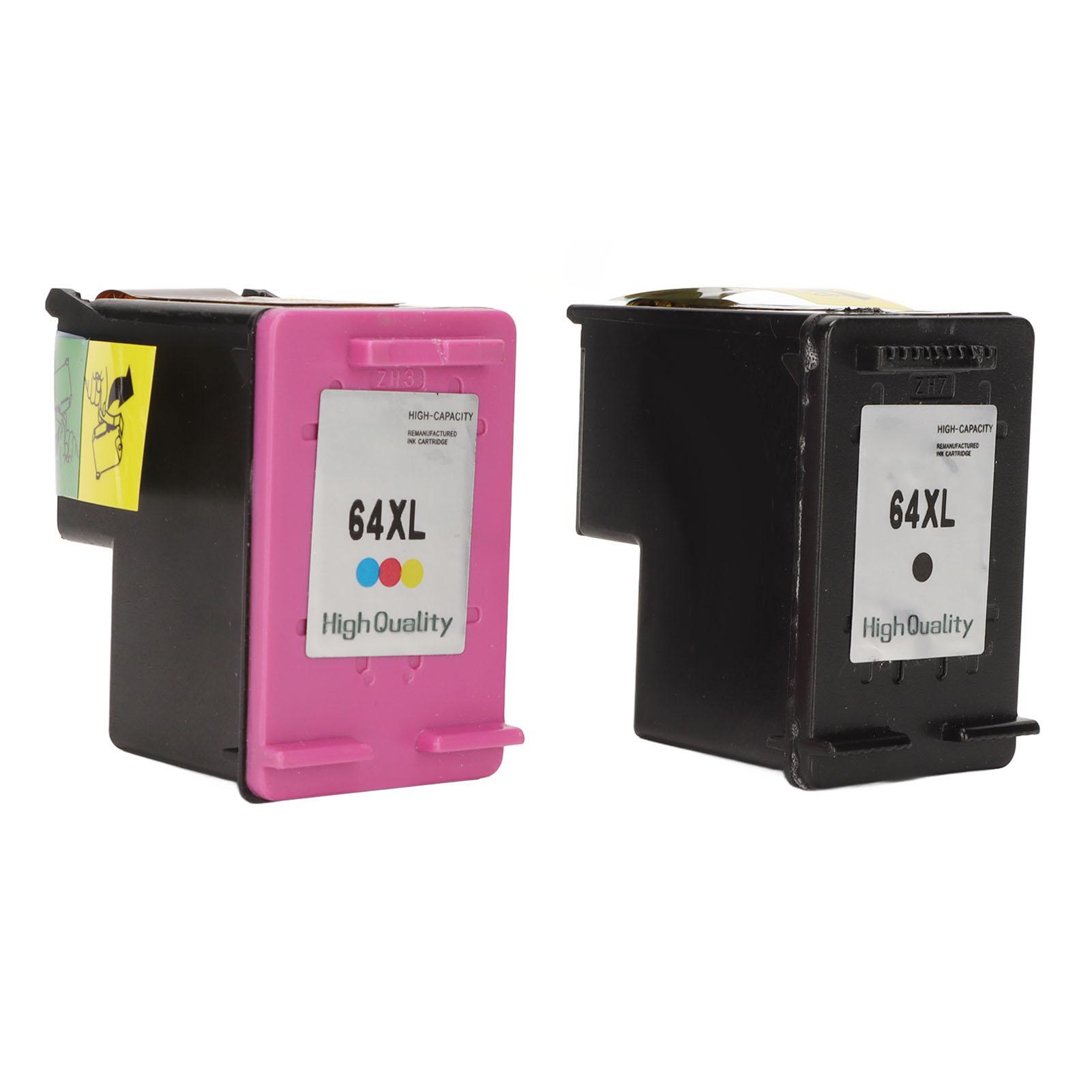 2Pcs 64XL Print Cartridge Durable ABS High Density Sponge Large Capacity Inkjet Cartridge for Envy
2Pcs 64XL Print Cartridge Durable ABS High Density Sponge Large Capacity Inkjet Cartridge for Envy