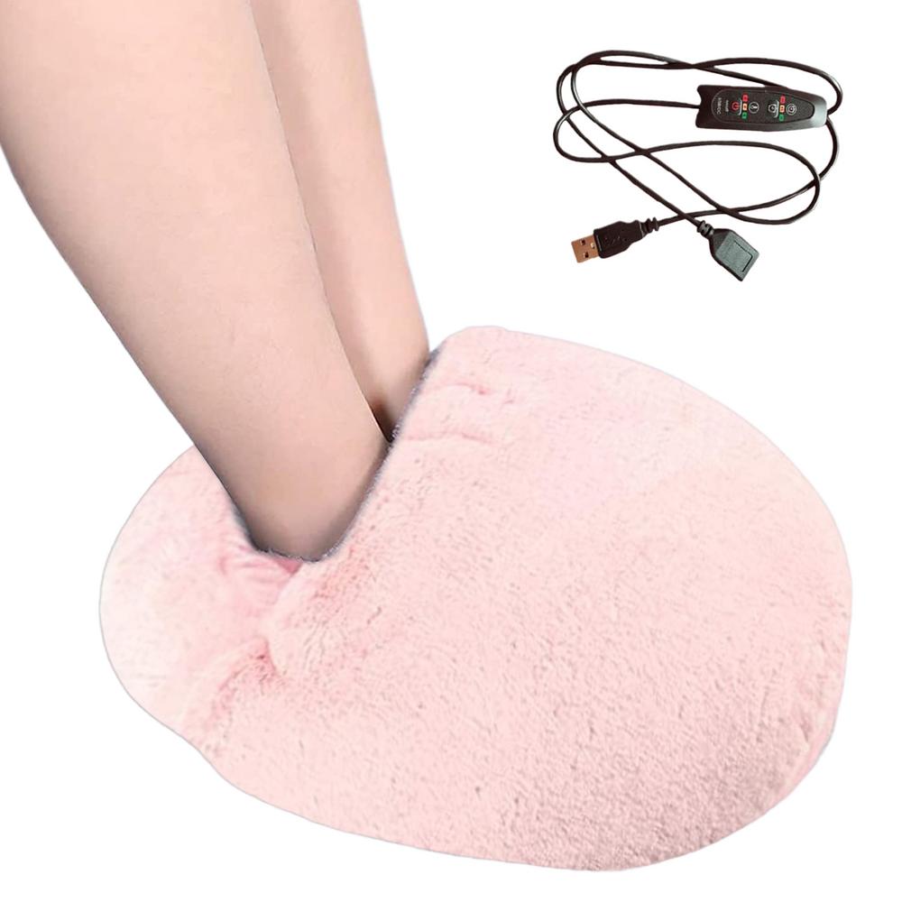 Heated Foot Warmer 3-Gear Heat Adjustable Foot Heating Pad Detachable Washable Heat Wrap Feet Warmer For Bed And Under Desk розовый
Heated Foot Warmer 3-Gear Heat Adjustable Foot Heating Pad Detachable Washable Heat Wrap Feet Warmer For Bed And Under Desk розовый
