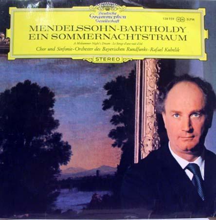 LP Record MENDELSSOHN-BARTHOLDY, CHOR, UND SI - Ein Sommernachtstraum 138959 Deutsche Grammo 1966 Germany Classical Used
LP Record MENDELSSOHN-BARTHOLDY, CHOR, UND SI - Ein Sommernachtstraum 138959 Deutsche Grammo 1966 Germany Classical Used