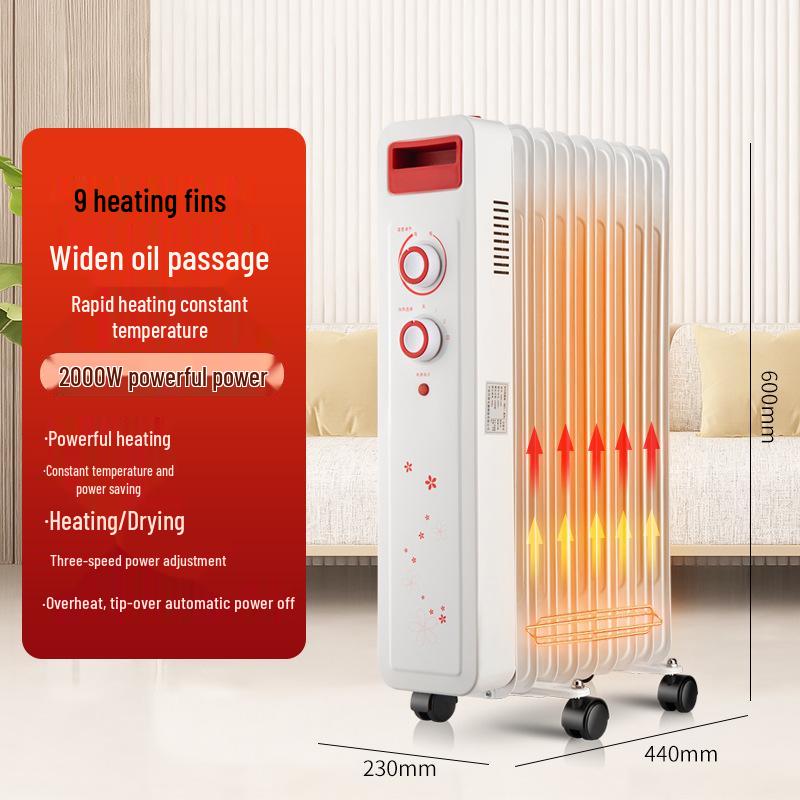 Энергосберегающий бесшумный электрический масляный радиатор с постоянной температурой и функцией сушки
Энергосберегающий бесшумный электрический масляный радиатор с постоянной температурой и функцией сушки