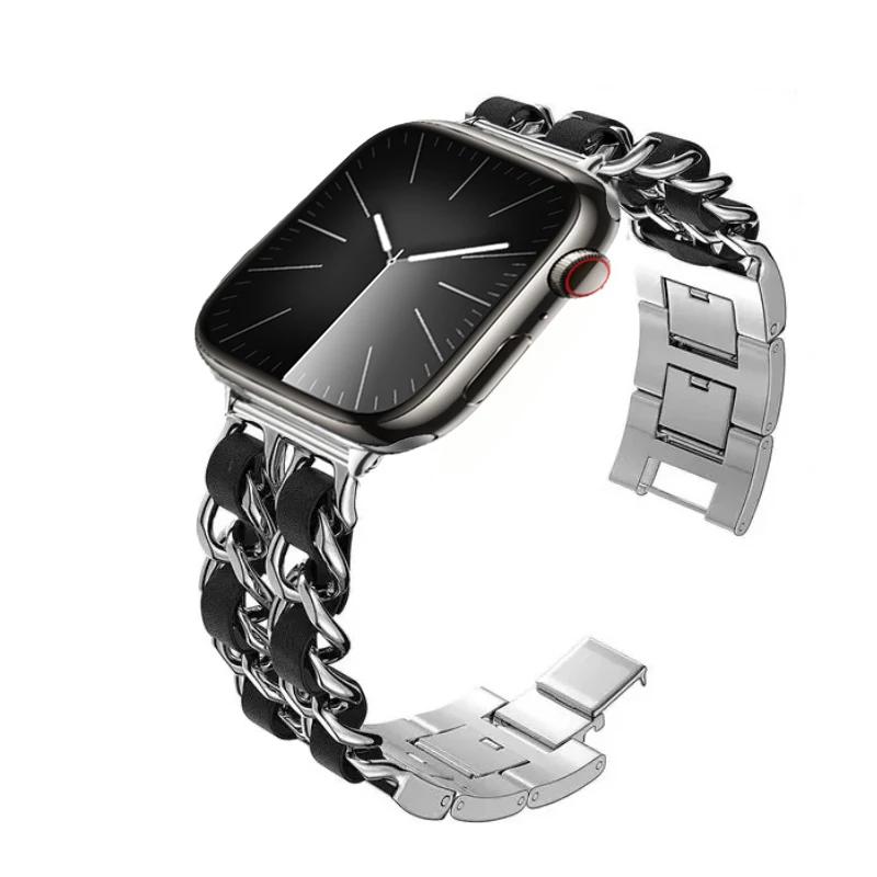 Metal Link Strap for Apple Watch 11 10 9 8 7 6 5 4 SE Ultra 3 Women Bracelet Wristband iWatch 49mm 45mm 44mm 42mm 46mm 41mm Belt S11-10 46mm 44 45 49
Metal Link Strap for Apple Watch 11 10 9 8 7 6 5 4 SE Ultra 3 Women Bracelet Wristband iWatch 49mm 45mm 44mm 42mm 46mm 41mm Belt S11-10 46mm 44 45 49