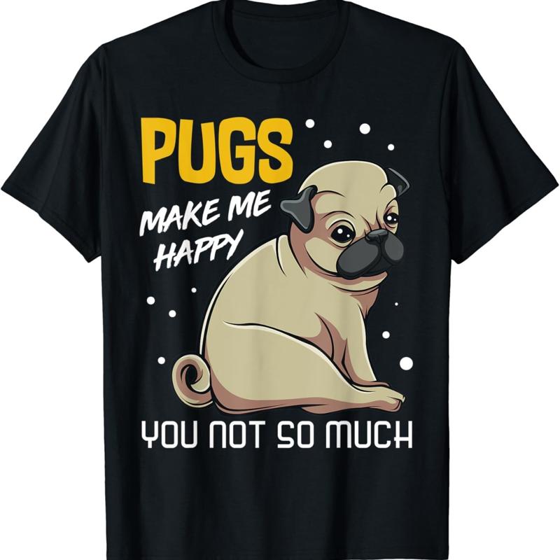 Pugs Makes Me Happy You Not So Much Puppy Dog Animal Funny T Shirt - Men s Summer Cotton Graphic Tee S разноцветный
Pugs Makes Me Happy You Not So Much Puppy Dog Animal Funny T Shirt - Men s Summer Cotton Graphic Tee S разноцветный