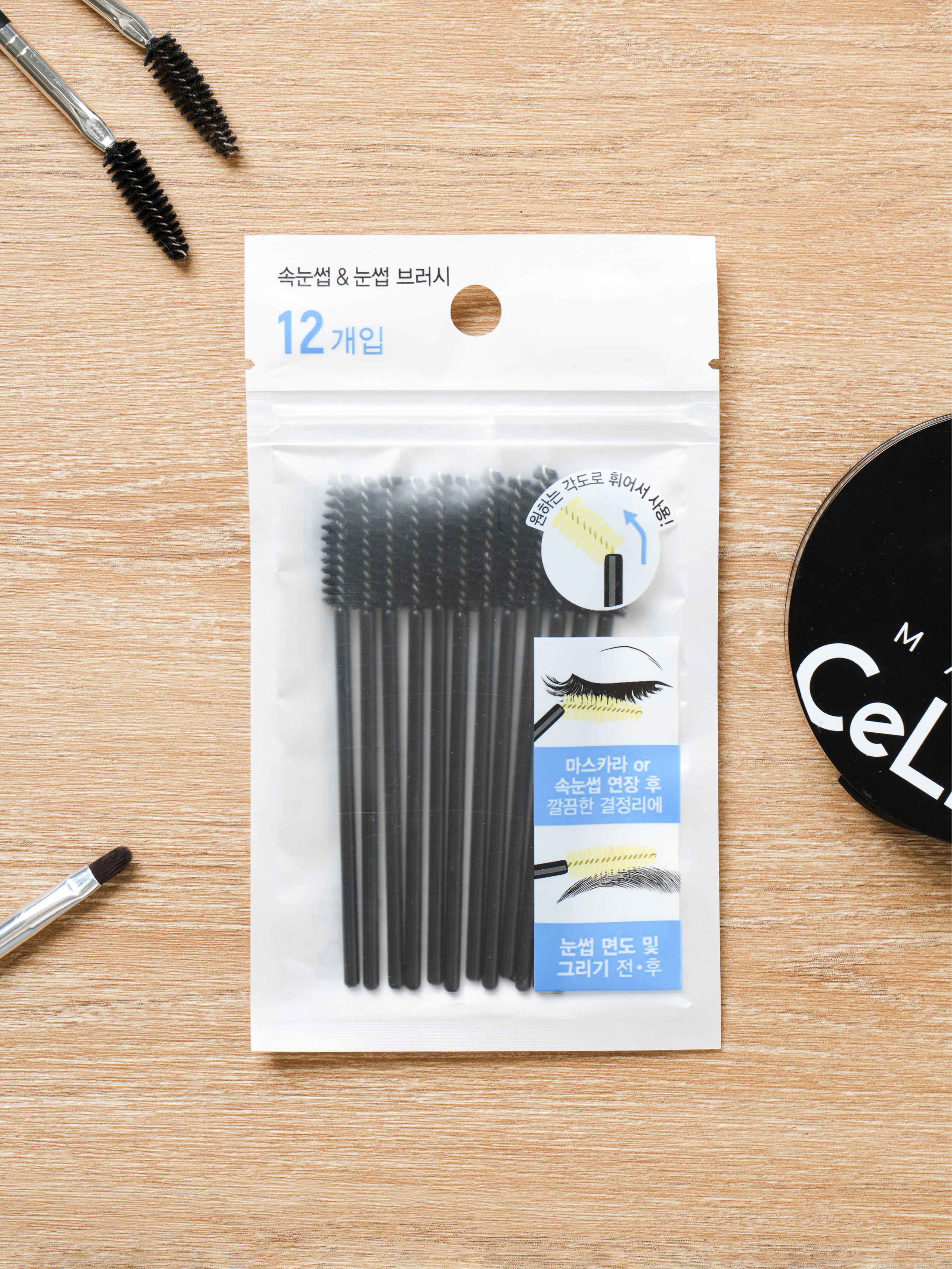 Disposable Mascara Wands & Spoolie Brushes (12-Pack) 1ea
Disposable Mascara Wands & Spoolie Brushes (12-Pack) 1ea