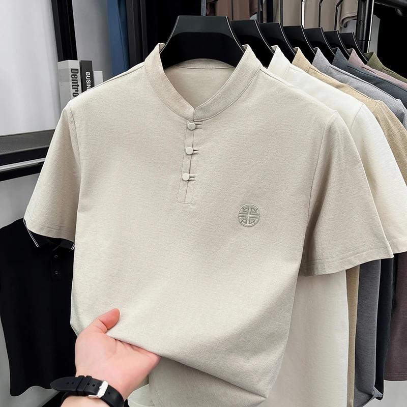 Men s Mandarin Collar Short Sleeve T-Shirt Casual Chinese Style Button Henley Shirt S абрикосовий
Men s Mandarin Collar Short Sleeve T-Shirt Casual Chinese Style Button Henley Shirt S абрикосовий