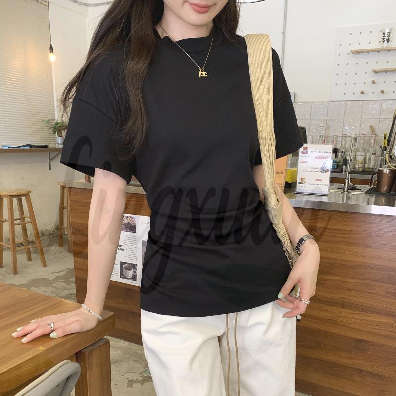 2026 Summer Pleated Waist Slimming Short-Sleeve T-Shirt - Women s Elegant Design Extra Large чорний
2026 Summer Pleated Waist Slimming Short-Sleeve T-Shirt - Women s Elegant Design Extra Large чорний