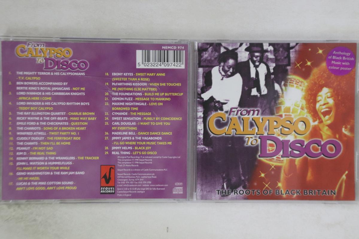 CD VARIOUS - From Calypso To Disco Roots Of Blac NEMCD974 SEQUEL 1998 UK Soul/Funk Used
CD VARIOUS - From Calypso To Disco Roots Of Blac NEMCD974 SEQUEL 1998 UK Soul/Funk Used