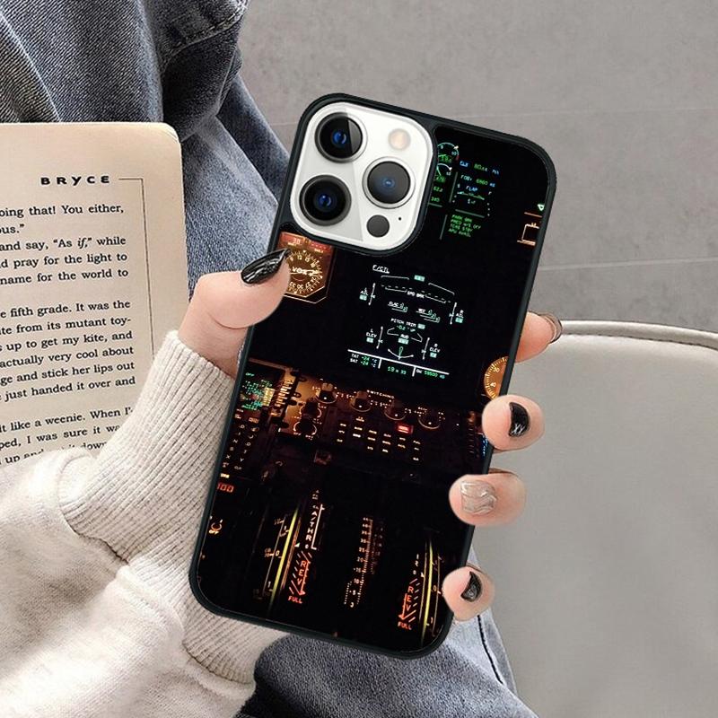Cool Airplane Cockpit Phone Case for iPhone 17 Air 16 16e 15 Plus for Apple 13 11 12 14 Pro Max Cover coque Shell iPhone 12or12pro
Cool Airplane Cockpit Phone Case for iPhone 17 Air 16 16e 15 Plus for Apple 13 11 12 14 Pro Max Cover coque Shell iPhone 12or12pro