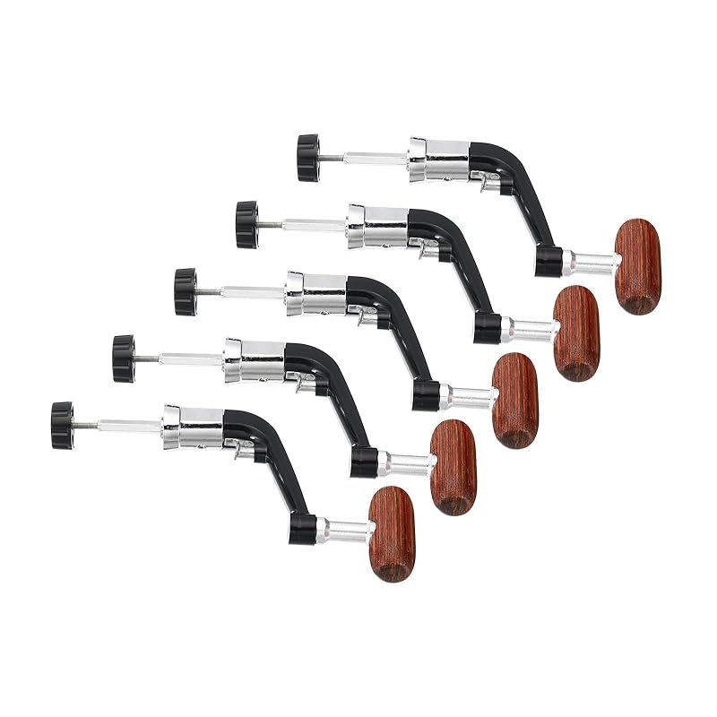 PATIKIL fishing reel handle replacement parts 5 pieces metal crank lock arm rotary knob woodgris up for fishing reel accessories 1000-4000 series reel
PATIKIL fishing reel handle replacement parts 5 pieces metal crank lock arm rotary knob woodgris up for fishing reel accessories 1000-4000 series reel