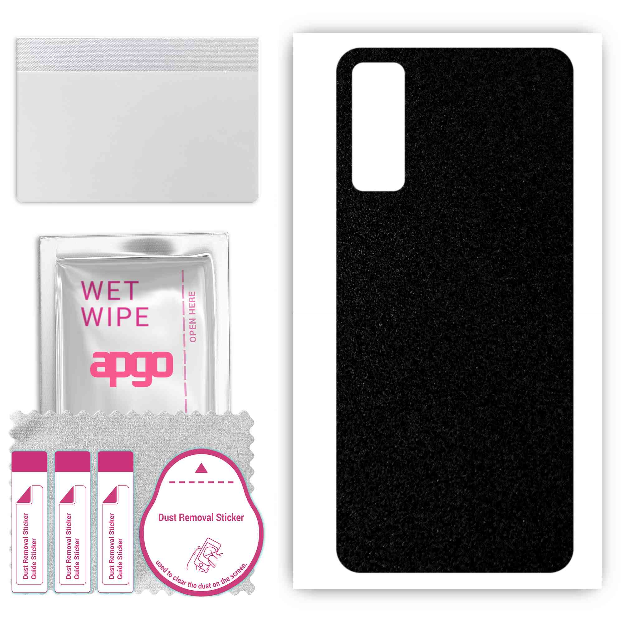 apgo Protective Skin Sticker for the back compatible with Huawei Enjoy 20 Pro, Wrap Film, Foil, Vinyl - Pattern Matte Black
apgo Protective Skin Sticker for the back compatible with Huawei Enjoy 20 Pro, Wrap Film, Foil, Vinyl - Pattern Matte Black