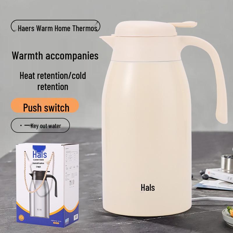 Hals 2000ml Thermal Flask for Home, Office, Dorm Use – Large Capacity Warming Kettle & High-Value Teapot. 2000ml
Hals 2000ml Thermal Flask for Home, Office, Dorm Use – Large Capacity Warming Kettle & High-Value Teapot. 2000ml
