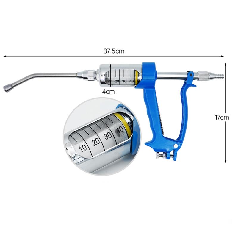 Veterinary Metal Feeding Gun Medication Dispenser Cattle Sheep Pig Metal Irrigator Continuous Injector Farm Animal Drug Feeder
Veterinary Metal Feeding Gun Medication Dispenser Cattle Sheep Pig Metal Irrigator Continuous Injector Farm Animal Drug Feeder