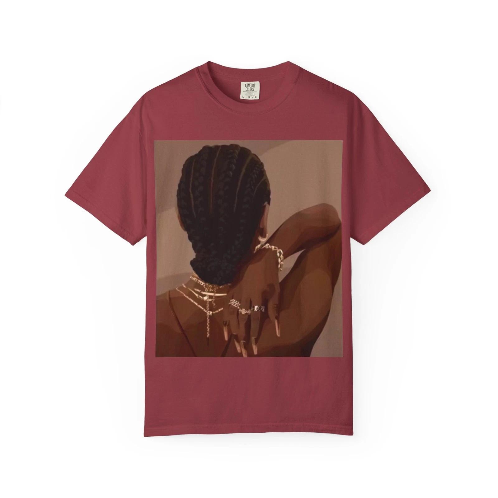 Afro Braids Back View, T-Shirt | Brown Skin Portrait L
Afro Braids Back View, T-Shirt | Brown Skin Portrait L