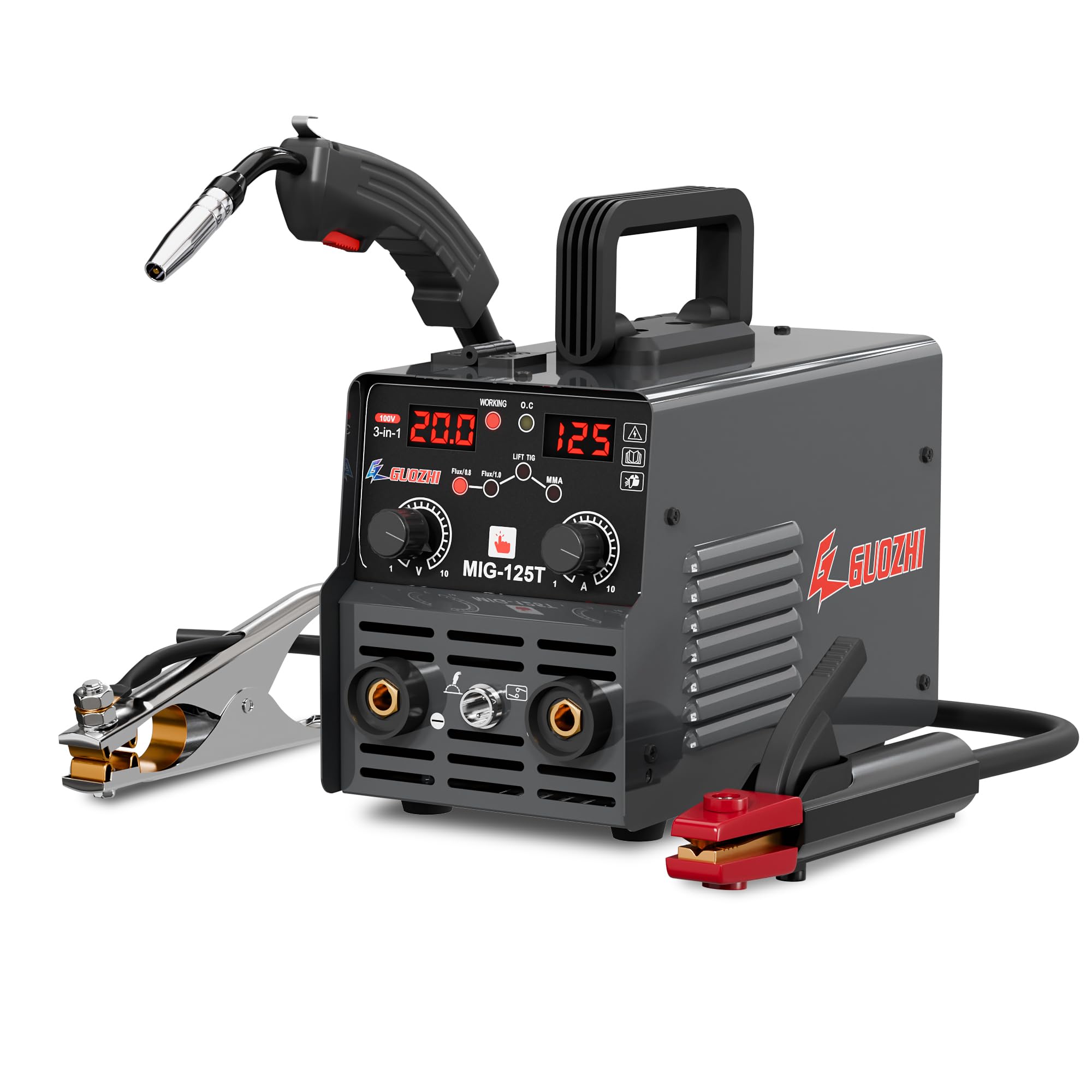 GZ GUOZHI Welding Machine 100V 125A Arc Welding Wire Welding TIG Welding Inverter DC Welding Machine Rated Usage Rate Compact Lightweight Home Use For
GZ GUOZHI Welding Machine 100V 125A Arc Welding Wire Welding TIG Welding Inverter DC Welding Machine Rated Usage Rate Compact Lightweight Home Use For
