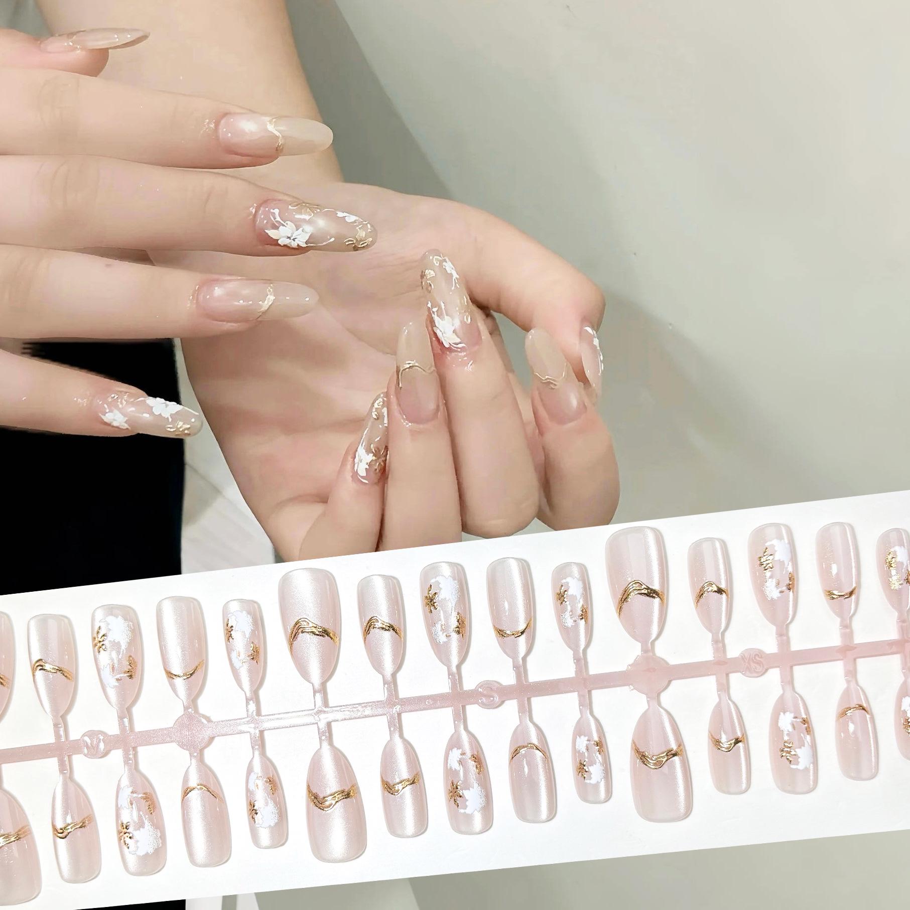 Watery Cat Eye Gentle Temperament Nail Art Patches - Ladylike White Moonlight Atmosphere
Watery Cat Eye Gentle Temperament Nail Art Patches - Ladylike White Moonlight Atmosphere