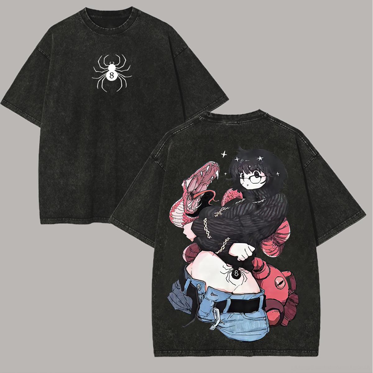 Hot Anime Hunter X Hunter Washed Tshirt Anime Lover Couples Plus Size Unisex personality Clothes Year round clothing hot product S
Hot Anime Hunter X Hunter Washed Tshirt Anime Lover Couples Plus Size Unisex personality Clothes Year round clothing hot product S