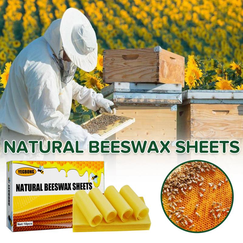 Yegbong Natural Beeswax Sheets High Quality Deep Cell Honeycomb Foundation Beekeeping Tools one size
Yegbong Natural Beeswax Sheets High Quality Deep Cell Honeycomb Foundation Beekeeping Tools one size